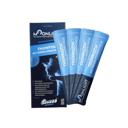 Moonlight Dinner Fillet Creamy Treat Tuna & Green Mussels 15g x 4