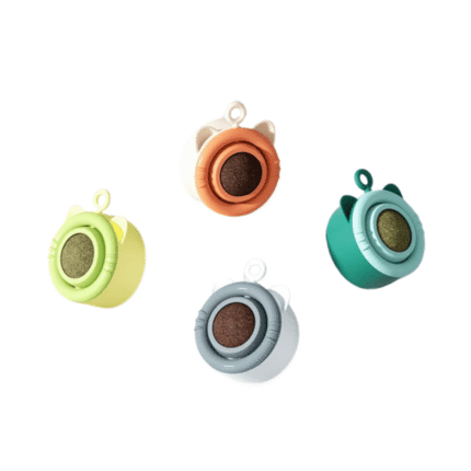 360? Rotating Wall Mounted Catnip Toy Ball