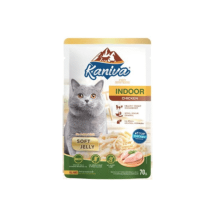 Kaniva Indoor Chicken Pouch 70g-Soft Jelly for All Ages